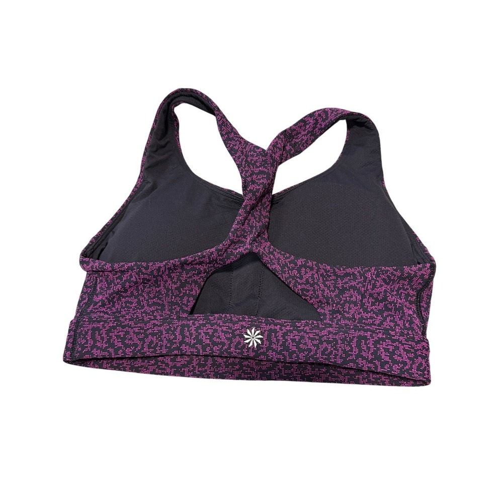 Athleta Women's Colorful Purple Sports Bra, size XS - Picture 2 of 7